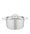 Le Creuset 3-ply Stainless Steel Casserole Pan In Clear