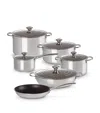 Le Creuset 3-ply Stainless Steel Signature Saucepans