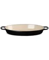 Le Creuset 3-qt. Cast Iron Oval Baker In Licorice