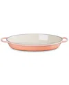 Le Creuset 3-qt. Cast Iron Oval Baker In Peche