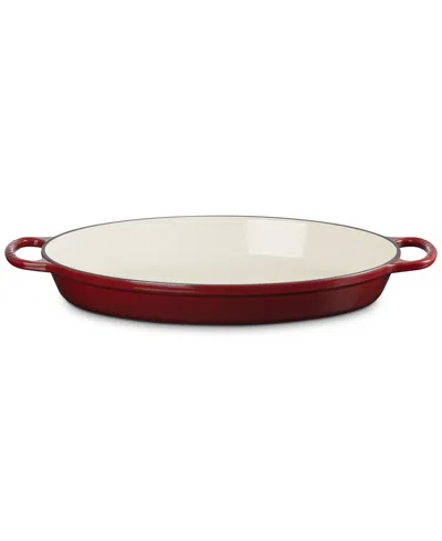Le Creuset 3-qt. Cast Iron Oval Baker In Rhone