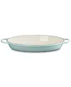 Le Creuset 3-qt. Cast Iron Oval Baker In Sea Salt