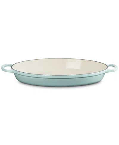 Le Creuset 3-qt. Cast Iron Oval Baker In Sea Salt