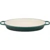 Le Creuset 3-quart Enamel Cast Iron Oval Baker In Artichaut