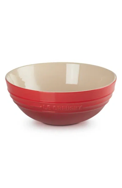 Le Creuset 3.1 Quart Large Cerise Multi Bowl In Red
