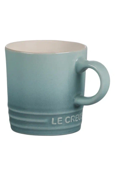 Le Creuset 3.5-ounce Stoneware Espresso Mug In Sea Salt