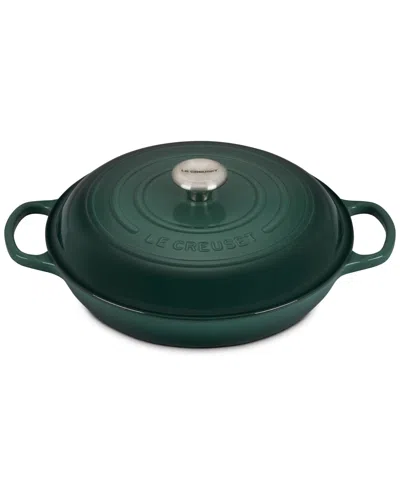 LE CREUSET 3.5-QT. SIGNATURE ENAMELED CAST IRON BRAISER