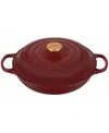 Le Creuset 3.5-qt. Signature Enameled Cast Iron Braiser In Brown