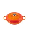 Le Creuset 3.5-qt. Signature Enameled Cast Iron Braiser In Flame