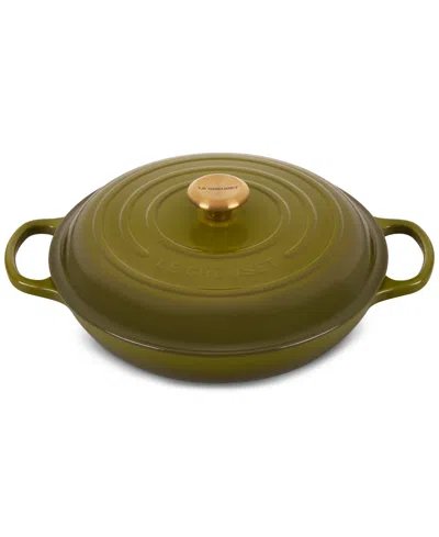 LE CREUSET 3.5-QT. SIGNATURE ENAMELED CAST IRON BRAISER
