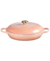 Le Creuset 3.5-qt. Signature Enameled Cast Iron Braiser In Peche