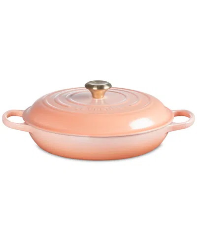 Le Creuset 3.5-qt. Signature Enameled Cast Iron Braiser In Orange