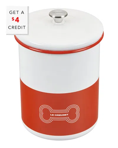 Le Creuset 4.25qt Treat Jar With $4 Credit In Multi