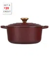 Le Creuset Signature Round 6.75qt Wide Oven In Red