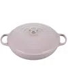 Le Creuset Signature 5 Quart Enameled Cast Iron Braiser In Shallot