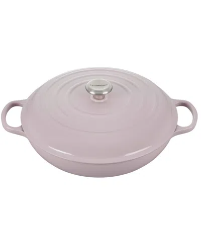 LE CREUSET 5-QT. ENAMELED CAST IRON SIGNATURE BRAISER
