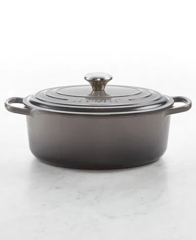 LE CREUSET 5-QT. SIGNATURE ENAMELED CAST IRON OVAL DUTCH OVEN