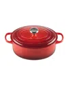 Le Creuset 5-qt. Signature Oval Dutch Oven In Red