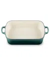 Le Creuset 5.25-quart Enameled Cast Iron Rectangular Roaster In Blue