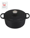 Le Creuset Lecreuset New 6.75qt Signature Oval Dutch Oven With $44 Credit