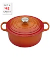 Le Creuset 5.5qt Signature Round Dutch Oven With $42 Credit