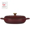 Le Creuset 5qt Signature Braiser With $41 Credit In Red