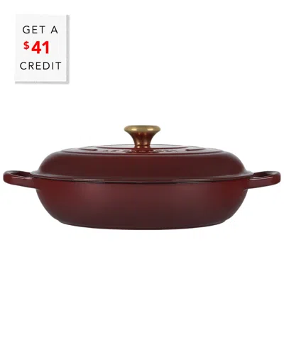 LE CREUSET LE CREUSET 5QT SIGNATURE BRAISER WITH $41 CREDIT