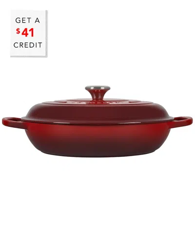 LE CREUSET LE CREUSET 5QT SIGNATURE BRAISER WITH $41 CREDIT