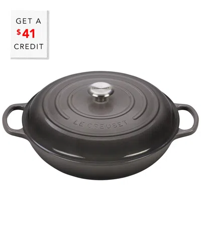 LE CREUSET LE CREUSET 5QT SIGNATURE BRAISER WITH $41 CREDIT