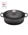 Le Creuset 2.75-qt. Signature Enameled Cast Iron Oval Dutch Oven
