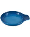 Le Creuset 6" Enameled Signature Stoneware Spoon Rest In Marseille