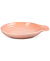 Le Creuset 6" Enameled Signature Stoneware Spoon Rest In Peche