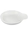 Le Creuset 6" Enameled Signature Stoneware Spoon Rest In White