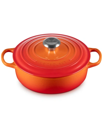 Le Creuset 6.75-qt. Round Wide Dutch Oven In Flame