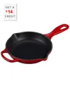 Le Creuset 6.3in Signature Iron Handle Skillet With $14 Credit