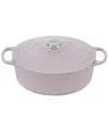 Le Creuset 6.75-qt. Signature Enameled Cast Iron Oval Dutch Oven In Shallot