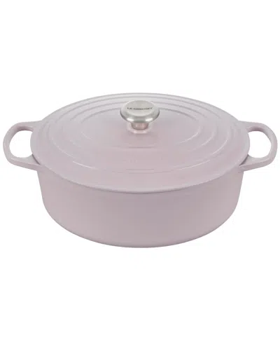 LE CREUSET 6.75-QT. SIGNATURE ENAMELED CAST IRON OVAL DUTCH OVEN