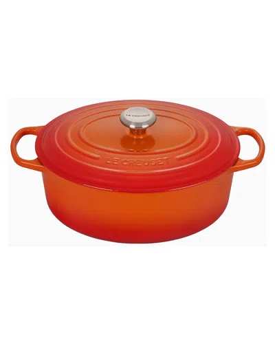Le Creuset 6.75-qt. Signature Oval Dutch Oven In Flame