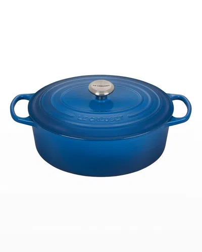 Le Creuset 6.75-qt. Signature Oval Dutch Oven In Blue