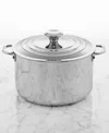 Le Creuset 7 Quart Stainless Steel Stockpot With Lid In Stainless