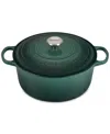 Le Creuset Signature 4.5-quart Round Enamel Cast Iron Dutch Oven In Artichaut