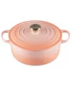 Le Creuset 7.25-qt. Signature Enameled Cast Iron Round Dutch Oven In Olive