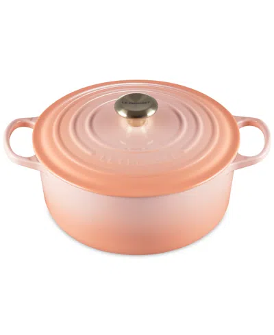 Le Creuset 7.25-qt. Signature Enameled Cast Iron Round Dutch Oven In Olive