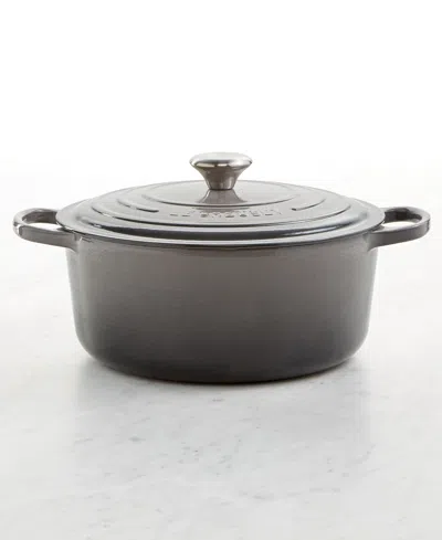 Le Creuset 5-qt. Signature Enameled Cast Iron Oval Dutch Oven In Oyster