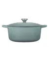 Le Creuset 7.25-qt. Signature Enameled Cast Iron Round Dutch Oven In Sea Salt