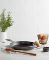 Le Creuset 9" Enameled Cast Iron Skillet With Helper Handle In Gray