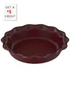 LE CREUSET LE CREUSET 9 HERITAGE PIE DISH WITH $5 CREDIT