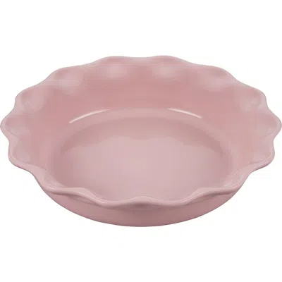 Le Creuset 9-inch Heritage Stoneware Pie Dish In Pink