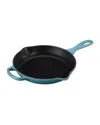 Le Creuset 9" Signature Iron Handle Skillet In Caribbean