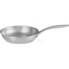 Le Creuset 9.5-inch Essential Stainless Steel Frying Pan In Stainless Steel